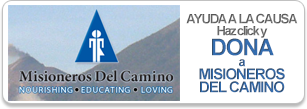 Dona a Misioneros del Camino